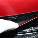 Salvatore Ferragamo Vala Chain Mini Shoulder Bag Leather Red Gold Auth 140616-12