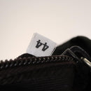 PRADA Backpack Nylon Khaki Silver Auth 140623-24