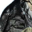 PRADA Backpack Nylon Khaki Silver Auth 140624-24