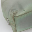 PRADA Hand Bag Nylon Khaki Auth 140626-15