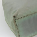 PRADA Hand Bag Nylon Khaki Auth 140626-17