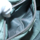 PRADA Hand Bag Nylon Khaki Auth 140626-22