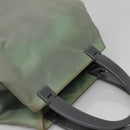 PRADA Hand Bag Nylon Khaki Auth 140626-6