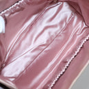 PRADA Hand Bag Nylon Pink Auth 140627-11