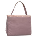 PRADA Hand Bag Nylon Pink Auth 140627-1