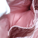 PRADA Hand Bag Nylon Pink Auth 140627-22