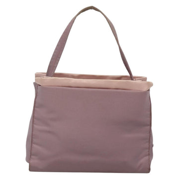 PRADA Hand Bag Nylon Pink Auth 140627 - 0