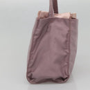 PRADA Hand Bag Nylon Pink Auth 140627-4