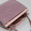 PRADA Hand Bag Nylon Pink Auth 140627-6