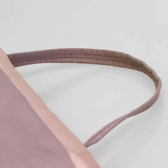 PRADA Hand Bag Nylon Pink Auth 140627
