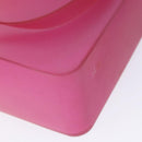 CHANEL Tote Bag Rubber Pink CC Auth 140632-16