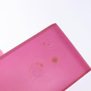 CHANEL Tote Bag Rubber Pink CC Auth 140632-10