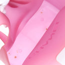 CHANEL Tote Bag Rubber Pink CC Auth 140632-12