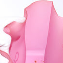 CHANEL Tote Bag Rubber Pink CC Auth 140632-19