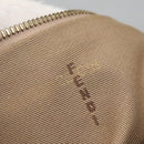 FENDI Zucchino Canvas Mamma Baguette Bag Enamel Peppermint Gold Auth 140635-12