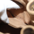 GUCCI GG Supreme Web Sherry Line Bag PVC Beige Gold 72 02 034 Auth 140637-22