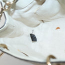 GUCCI Bamboo Hand Bag Leather 2way White Gold 368823 Auth 140639-21