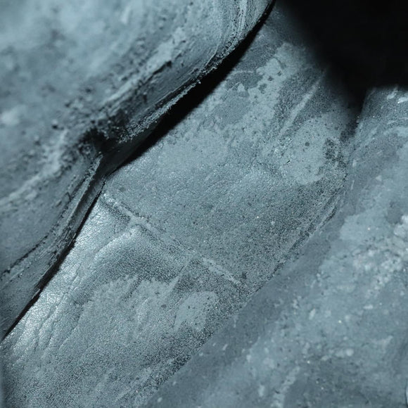 GUCCI Bamboo Hand Bag Leather 2way Black Gold 001 1781 1577 Auth 140641