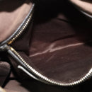 Miu Miu Hand Bag Leather 2way Gray Gold Auth 140644-21