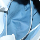 BVLGARI Chandra Shoulder Bag Leather White Gold Auth 140646-20