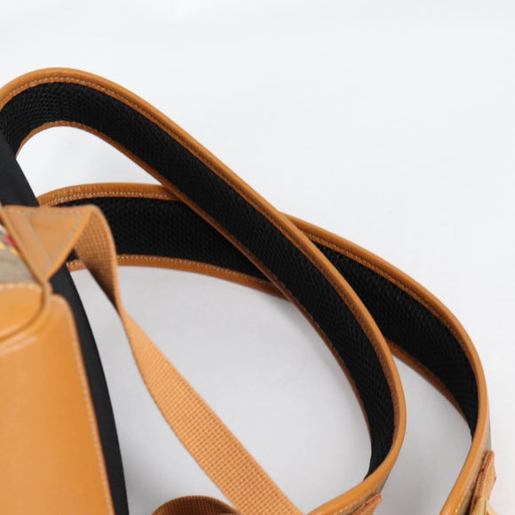 GUCCI GUCCIxDisney GG Supreme Backpack PVC Beige Gold 552884 Auth 140648M