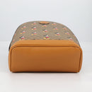 GUCCI GUCCIxDisney GG Supreme Backpack PVC Beige Gold 552884 Auth 140648SM-5