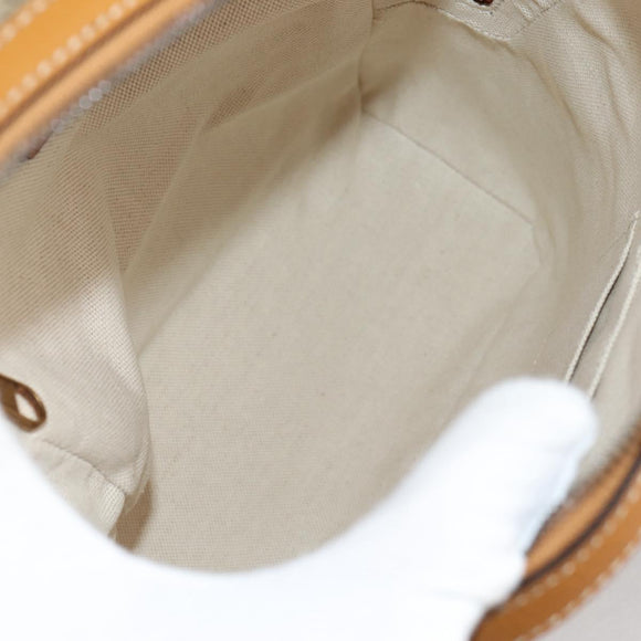 GUCCI GUCCIxDisney GG Supreme Backpack PVC Beige Gold 552884 Auth 140648SM