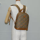 GUCCI GUCCIxDisney GG Supreme Backpack PVC Beige Gold 552884 Auth 140648SM-27