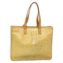 LOUIS VUITTON Monogram Vernis Columbus Tote Bag Gris M91028 LV Auth 140651-1