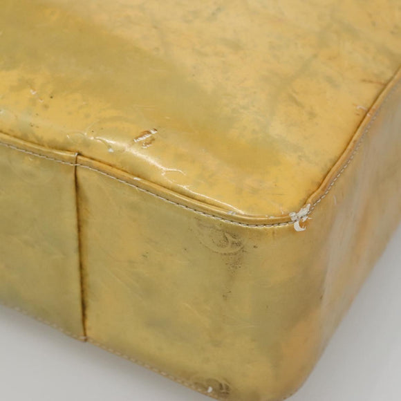 LOUIS VUITTON Monogram Vernis Columbus Tote Bag Gris M91028 LV Auth 140651