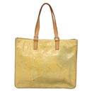 LOUIS VUITTON Monogram Vernis Columbus Tote Bag Gris M91028 LV Auth 140651-3