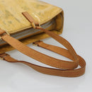 LOUIS VUITTON Monogram Vernis Columbus Tote Bag Gris M91028 LV Auth 140651-7