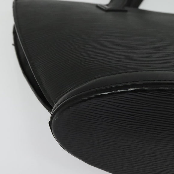 LOUIS VUITTON Epi Saint Jacques Shopping Bag Black M52262 LV Auth 140664