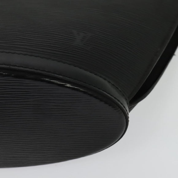 LOUIS VUITTON Epi Saint Jacques Shopping Bag Black M52262 LV Auth 140664