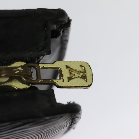 LOUIS VUITTON Epi Saint Jacques Shopping Bag Black M52262 LV Auth 140664