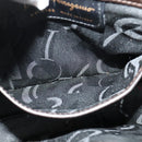 Salvatore Ferragamo Vala Shoulder Bag Leather Brown Gold Auth 140673-20