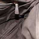 Miu Miu Matelasse Shoulder Bag Leather 2way Gray Gold Auth 140677-22