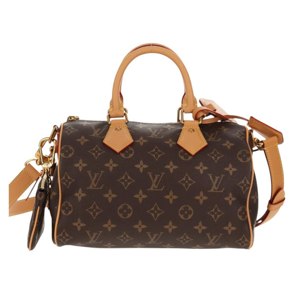 LOUIS VUITTON Monogram Speedy P9 Bandouliere 25 Hand Bag M24443 LV Auth 140686SM