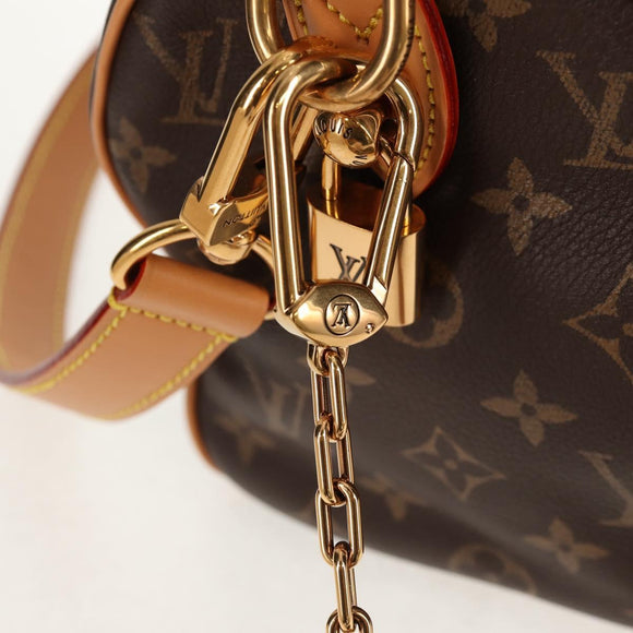 LOUIS VUITTON Monogram Speedy P9 Bandouliere 25 Handtas M24443 LV Auth 140686SM