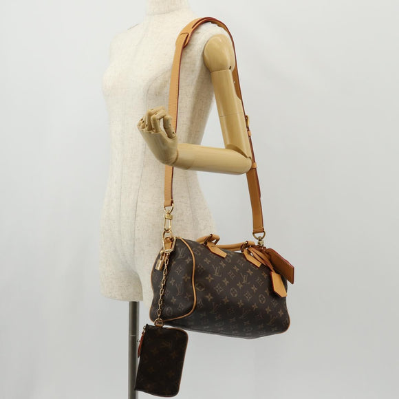 LOUIS VUITTON Monogram Speedy P9 Bandouliere 25 Hand Bag M24443 LV Auth 140686SM