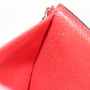 LOUIS VUITTON Epi LV × Supreme Chain Compact Wallet Red M67755 LV Auth 140687M-11
