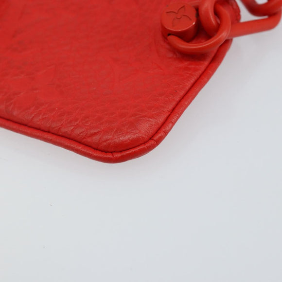 LOUIS VUITTON Empreinte Virgil Abloh Pochette Cles Coin Purse M67474 Auth 140688