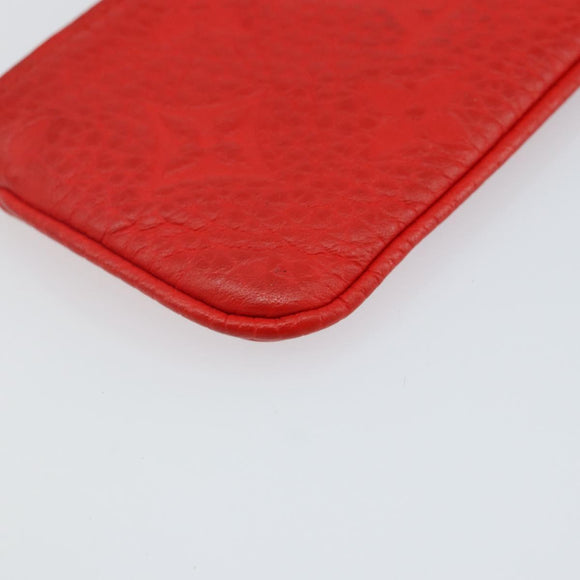 LOUIS VUITTON Empreinte Virgil Abloh Pochette Cles Coin Purse M67474 Auth 140688
