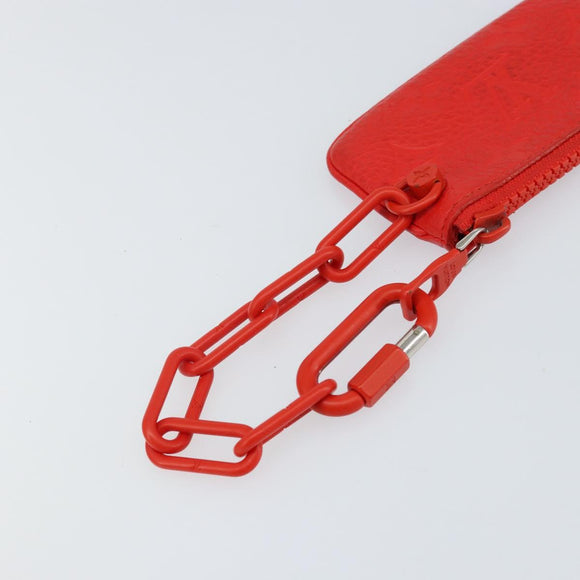 LOUIS VUITTON Empreinte Virgil Abloh Pochette Cles Coin Purse M67474 Auth 140688