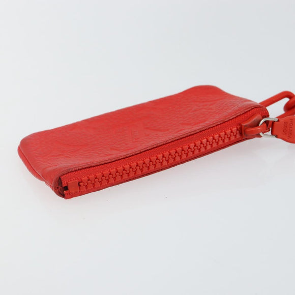 LOUIS VUITTON Empreinte Virgil Abloh Pochette Cles Coin Purse M67474 Auth 140688
