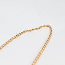 FENDI Chain Long Wallet Leather Black Gold Auth 140694M-14