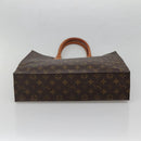 LOUIS VUITTON Monogram Sac Plat Hand Bag M51140 LV Auth 140700-5