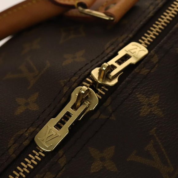 LOUIS VUITTON Monogram Keepall 55 Boston Bag M41424 LV Auth 140707