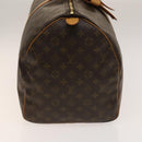 LOUIS VUITTON Monogram Keepall 55 Boston Bag M41424 LV Auth 140707-5
