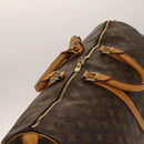LOUIS VUITTON Monogram Keepall 55 Boston Bag M41424 LV Auth 140707-6